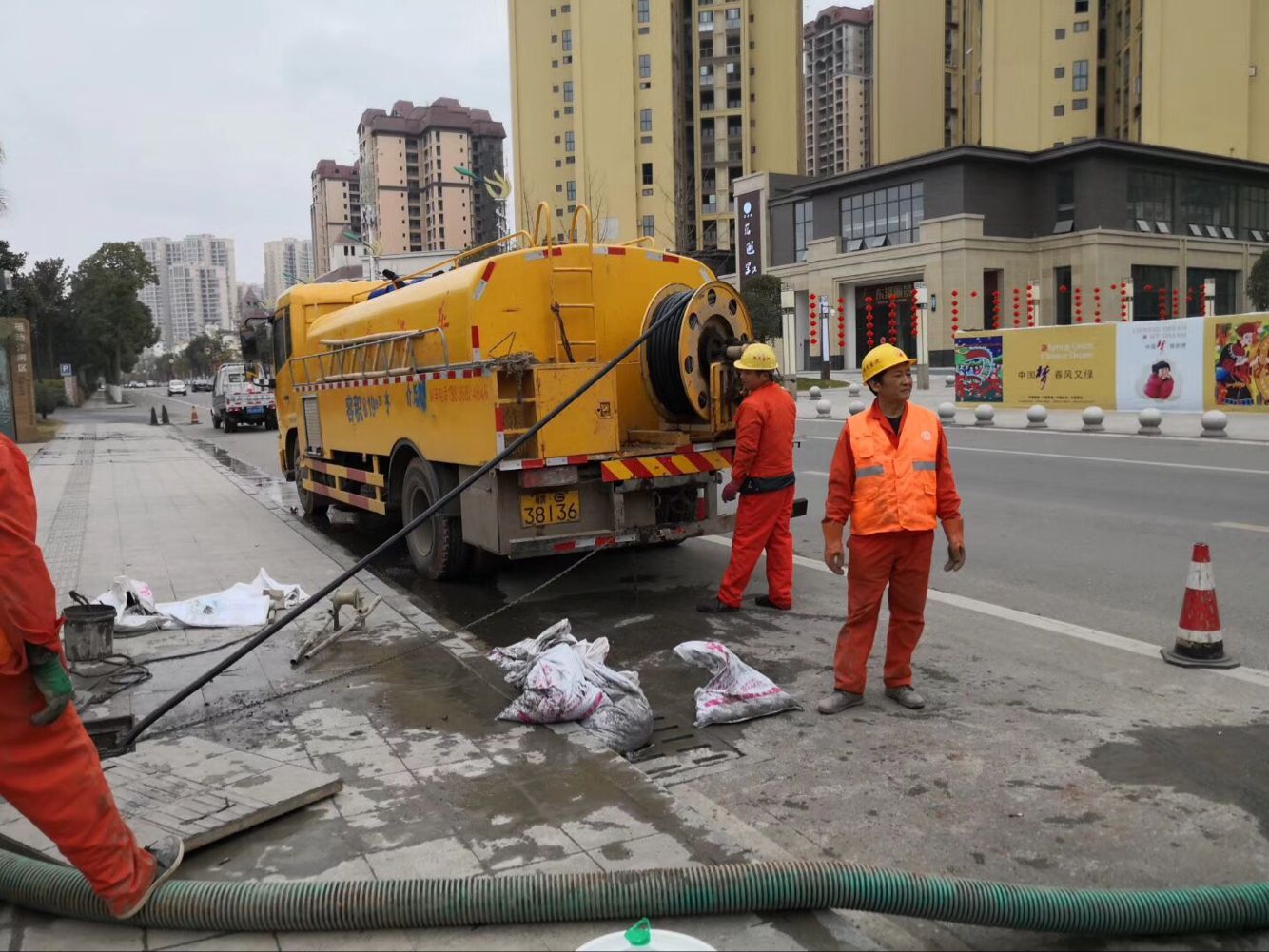 固原排污管道清淤-管道清洗